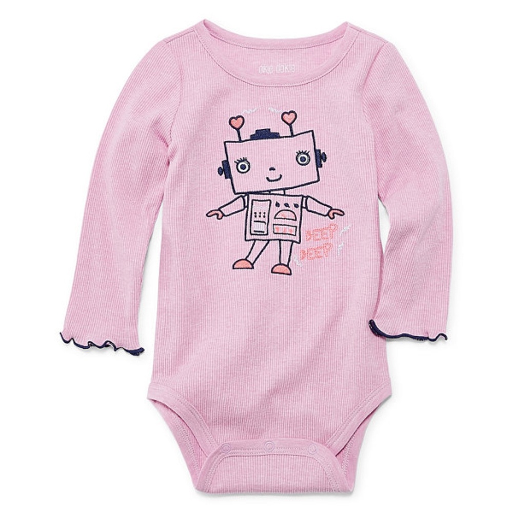 Okie Dokie Bodysuit - Baby Girl NB-24M
